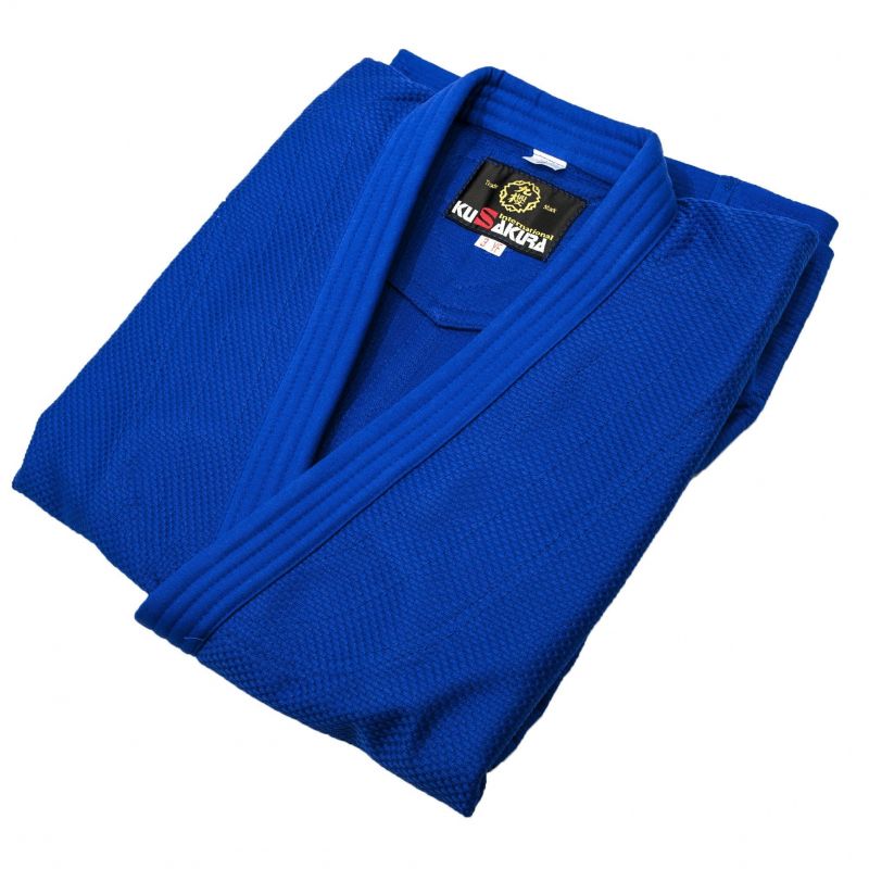 Kusakura judo kimono Gi IJF 750g, plavo