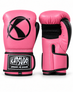 Katsudo box rukavice Bloom, ružičasto crne