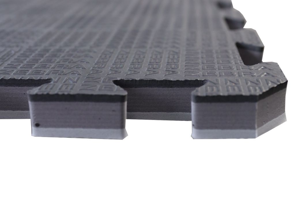 Zebra tatami Puzzle, crno sivo