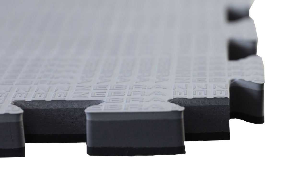 Zebra tatami Puzzle, crno sivo