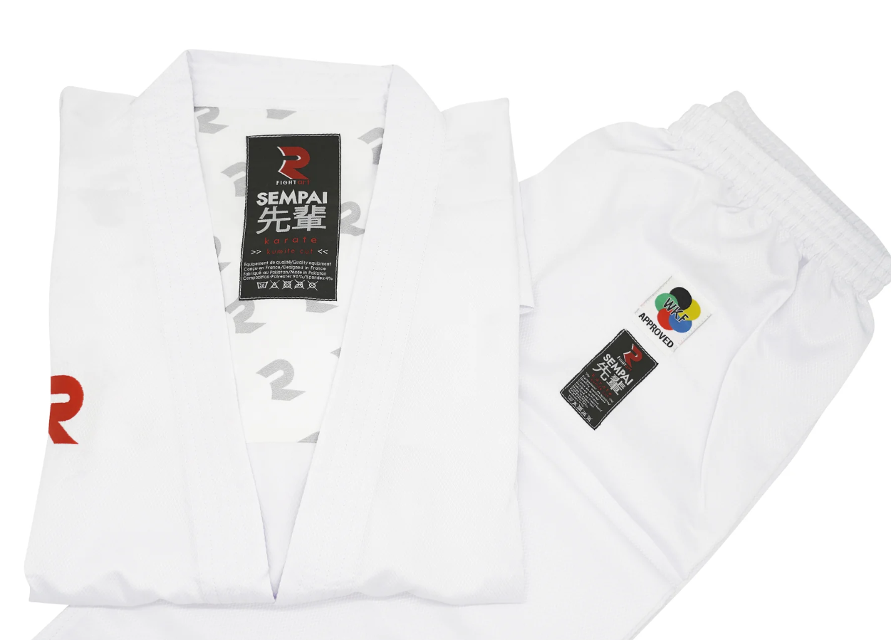 Fight Art KA kimono Sempai WKF 120g, bijelo