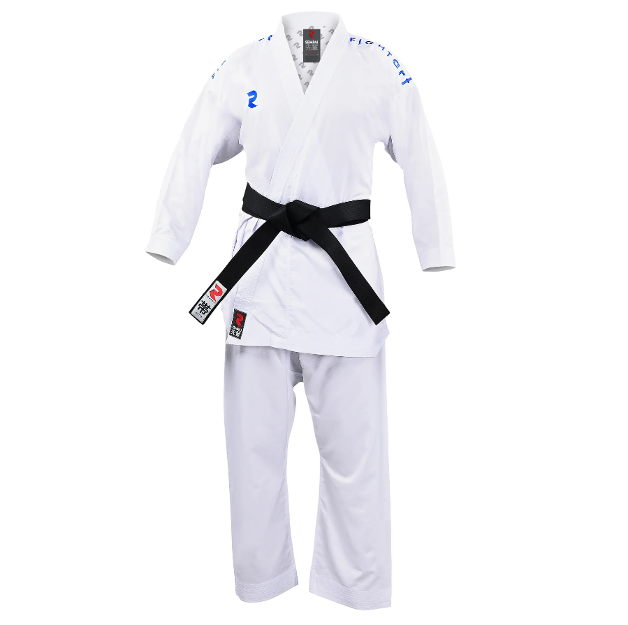 Fight Art KA kimono Sempai WKF 120g, plavi znakovi