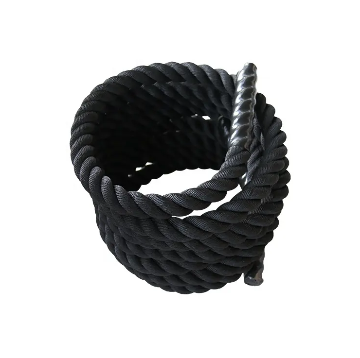 Katsudo konopac za vježbanje Battle rope, crni