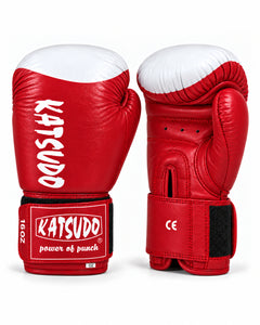 Katsudo boksačke rukavice s metom Champ III, crvene